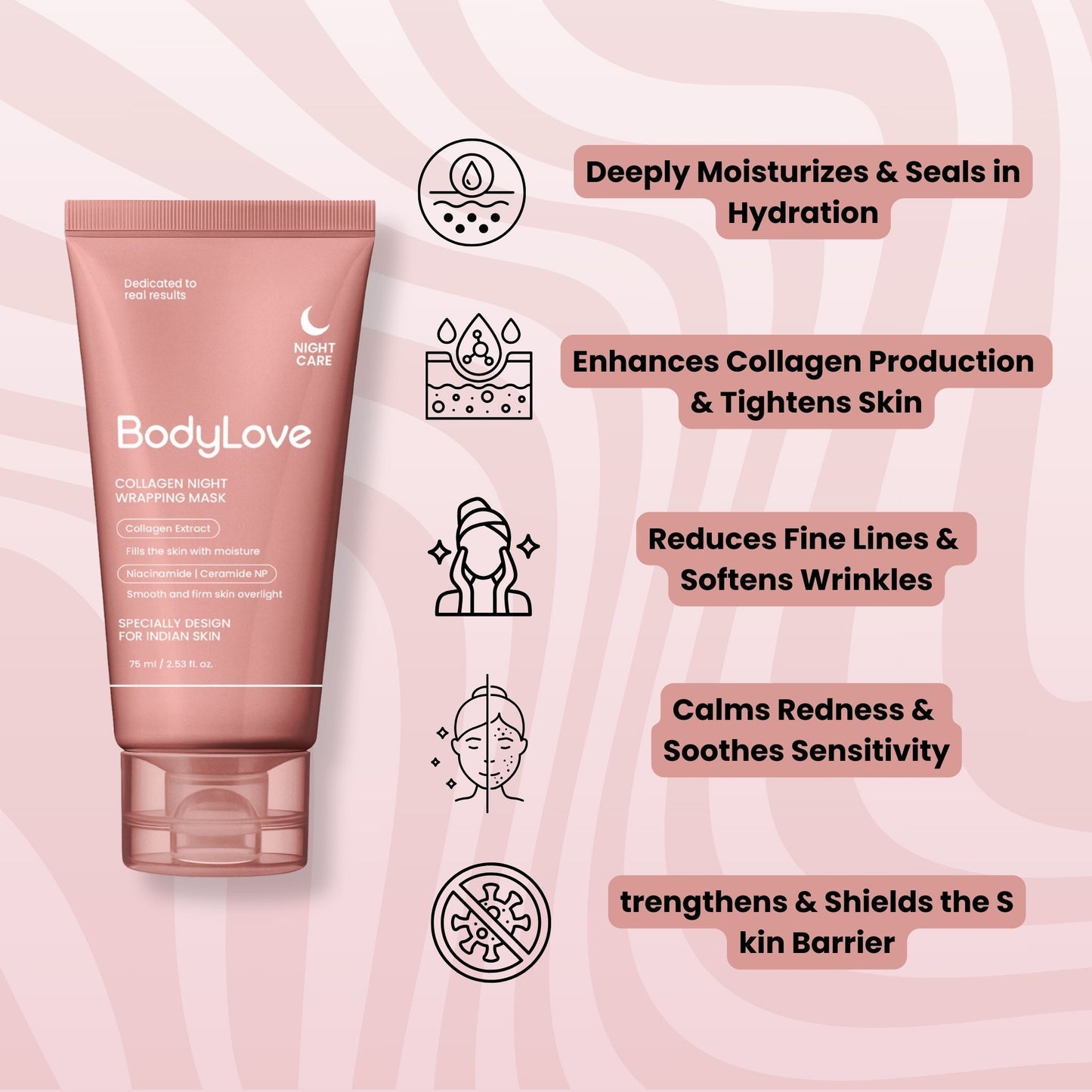 Collagen Night Wrapping Peel Off Mask (Buy 1 Get 1)